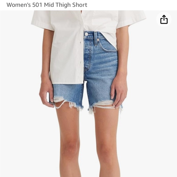 Brand new with tags Levi’s jean shorts - Picture 5 of 6